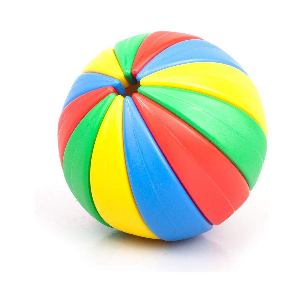 Funskool Giggles Activity Ball With 12 Colourful Shapes Multicolor Age- 18 Months & Above