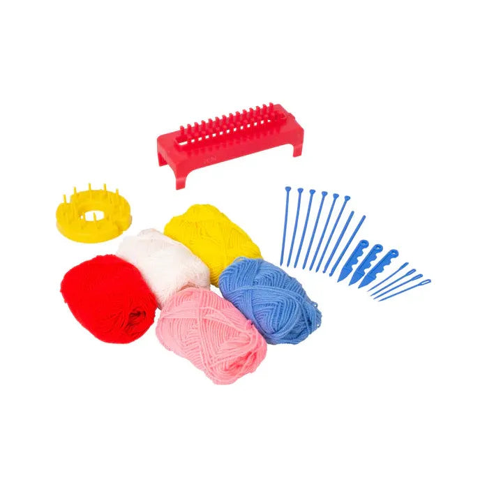 Funskool Giggles Jenny Handy Craft Knitting Machine Multicolor Age- 7 Years & Above