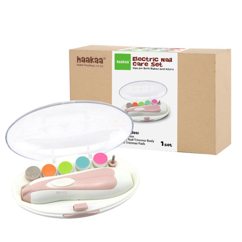 Haakaa Electric Nail Care Set  Meadow Age- Newborn & Above