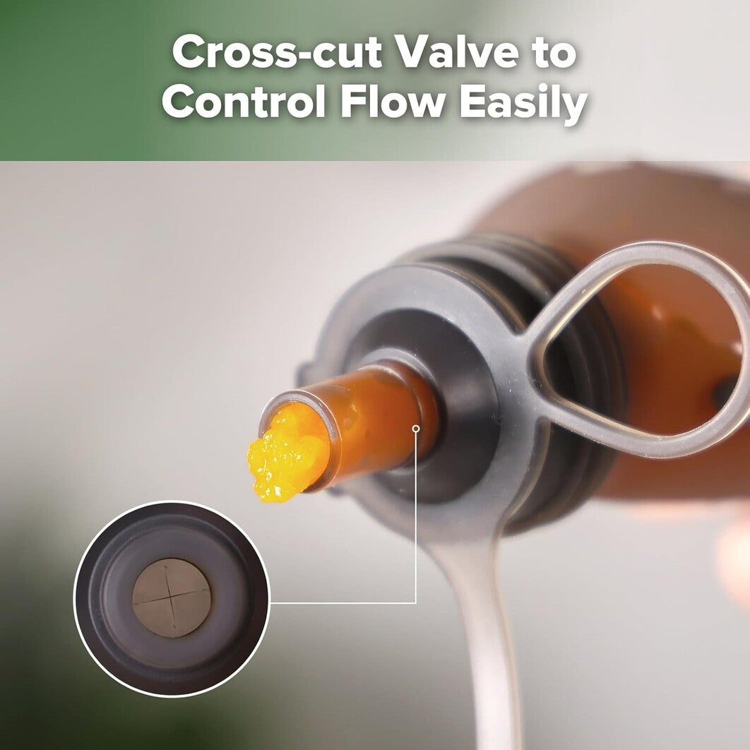 Haakaa Happii Bear Silicone Goody Pouch - 170ml Pack of 1 Grey  Age- Newborn & Above