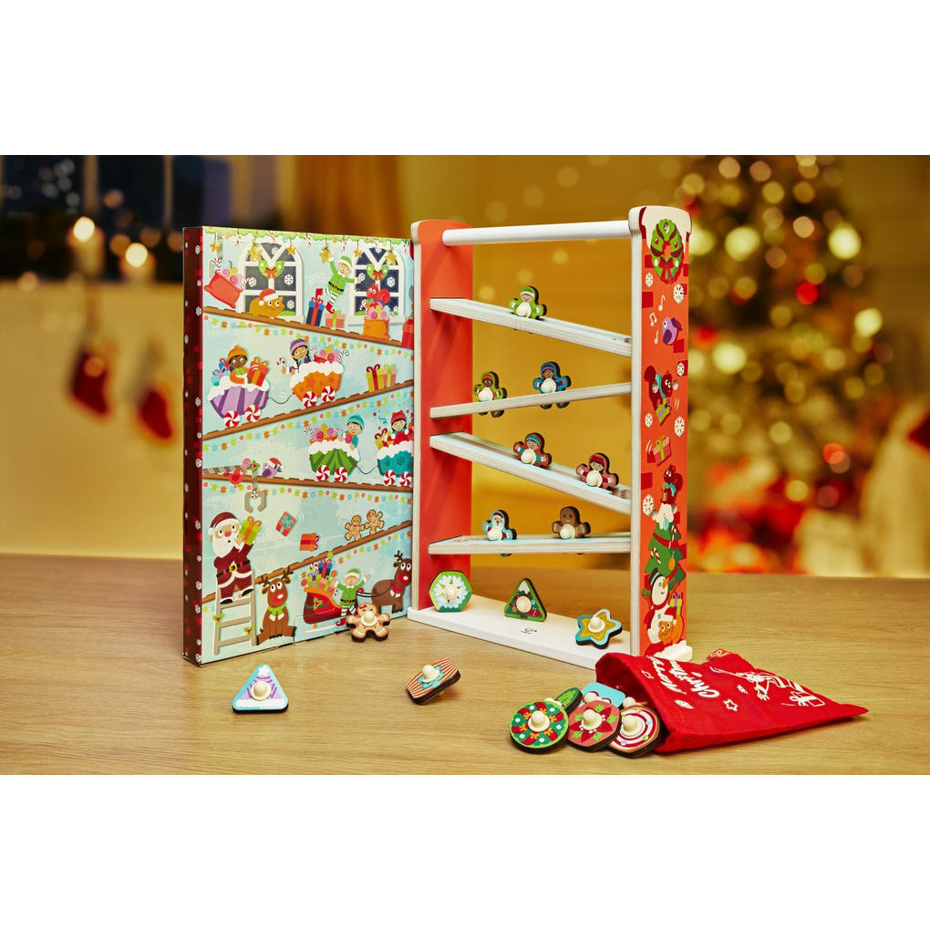 Hape Roller Coaster Calendar Multicolor Age-2 Years & Above