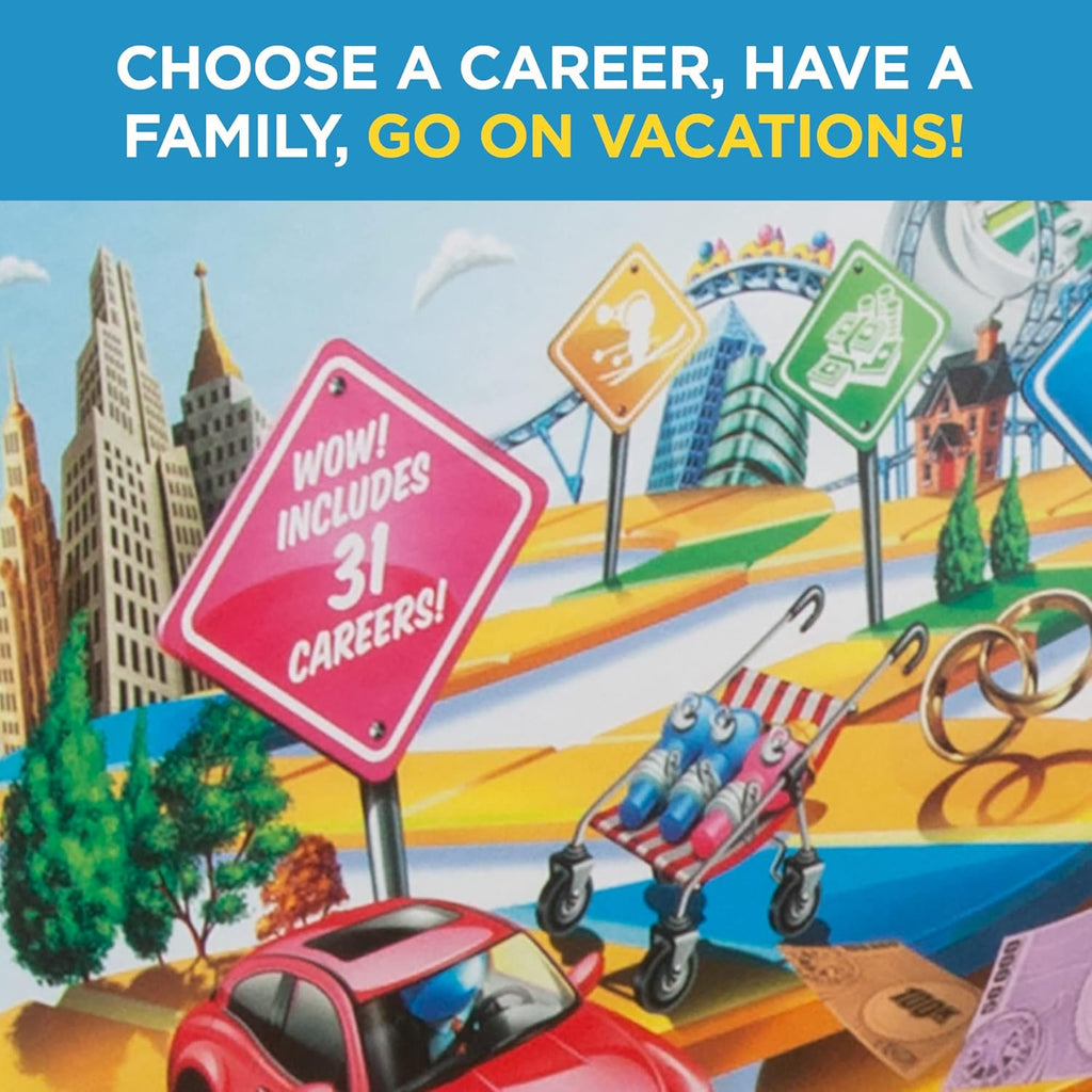 Hasbro Game Of Life Classic Board Game Age- 8 Years & Above