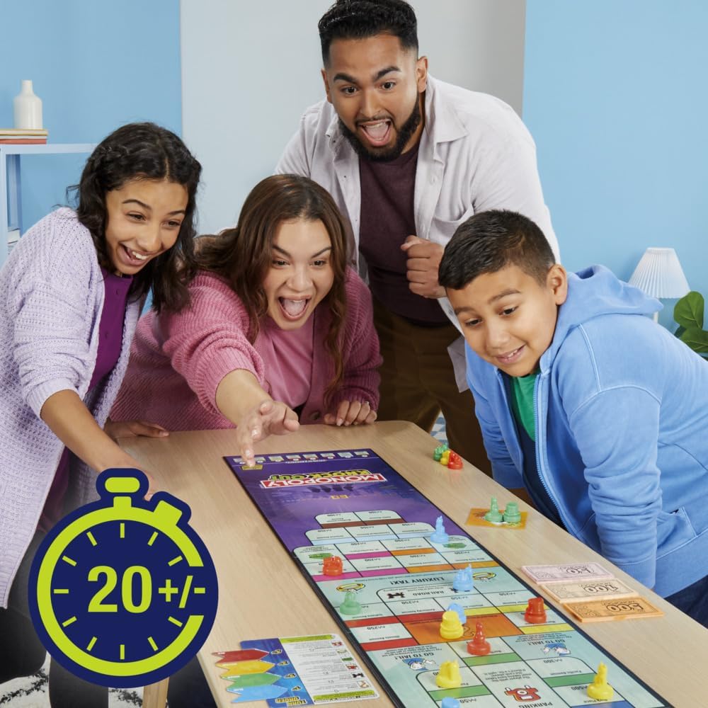 Hasbro Monopoly Knockout Board Game Age- 8 Years & Above
