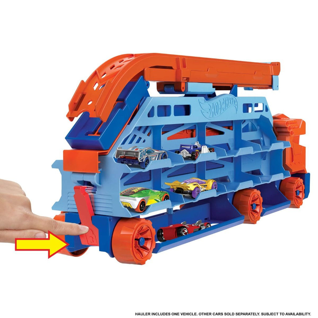 Hot Wheels Speed Drop Transport Multicolor Age- 3 Years & Above