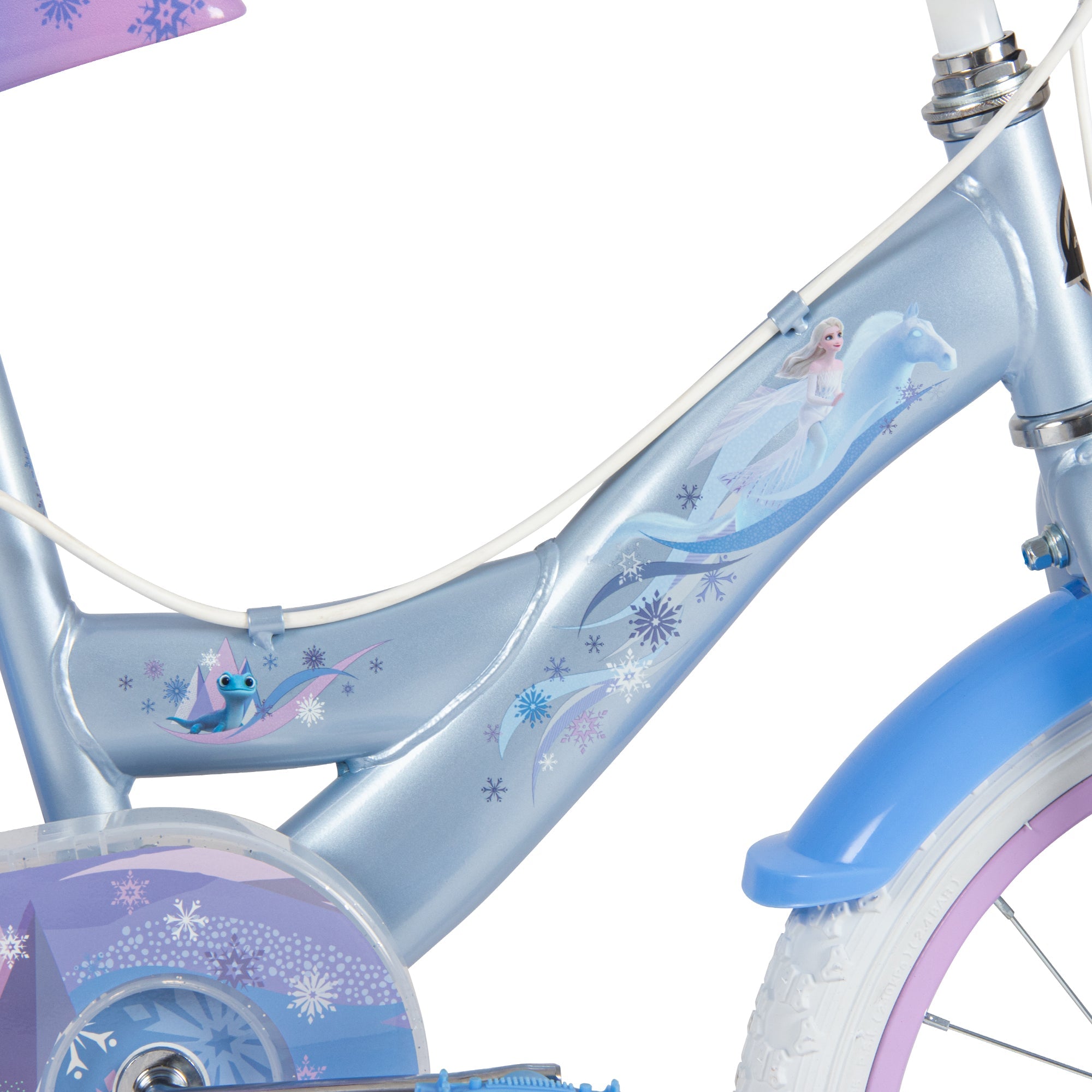 Huffy Disney Frozen 16-Inch Kids Bicycle with Training Wheels Blue 21445W Age- 4 Years to 6 Years