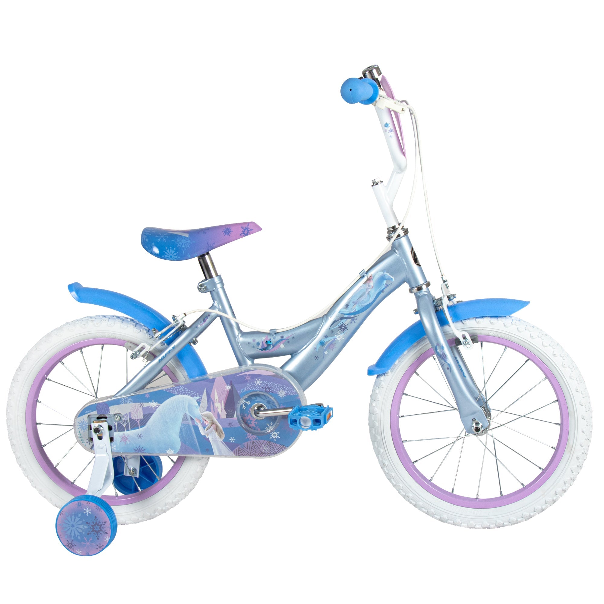 Huffy Disney Frozen 16-Inch Kids Bicycle with Training Wheels Blue 21445W Age- 4 Years to 6 Years
