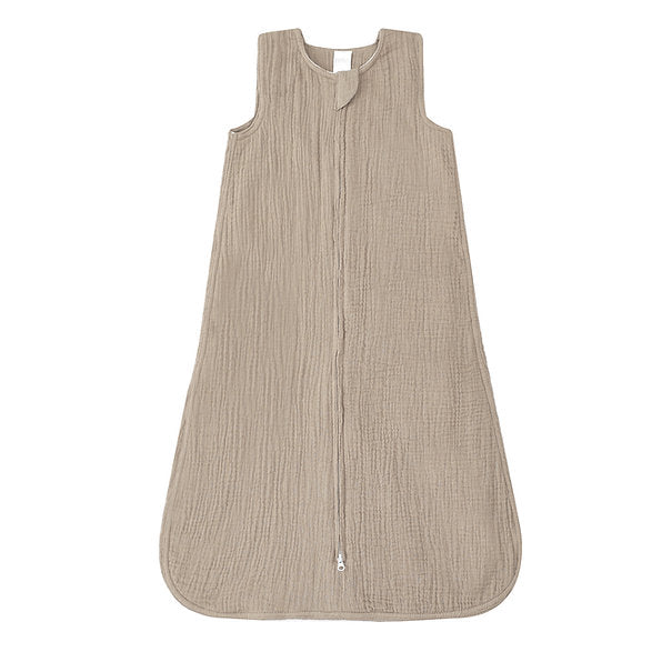 Infancie Baby Muslin Sleeping Bag Beige IT5363 Age- Newborn to 12 Months
