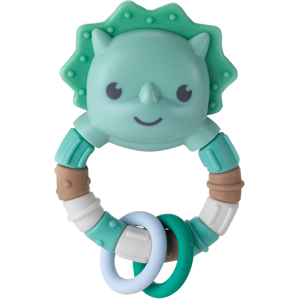 Infantino Baby Dino Teether GreyGreen Age- Newborn & Above
