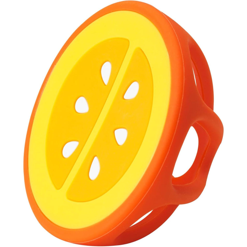 Infantino Baby Soothing Silicone Teether Orange Age- Newborn & Above