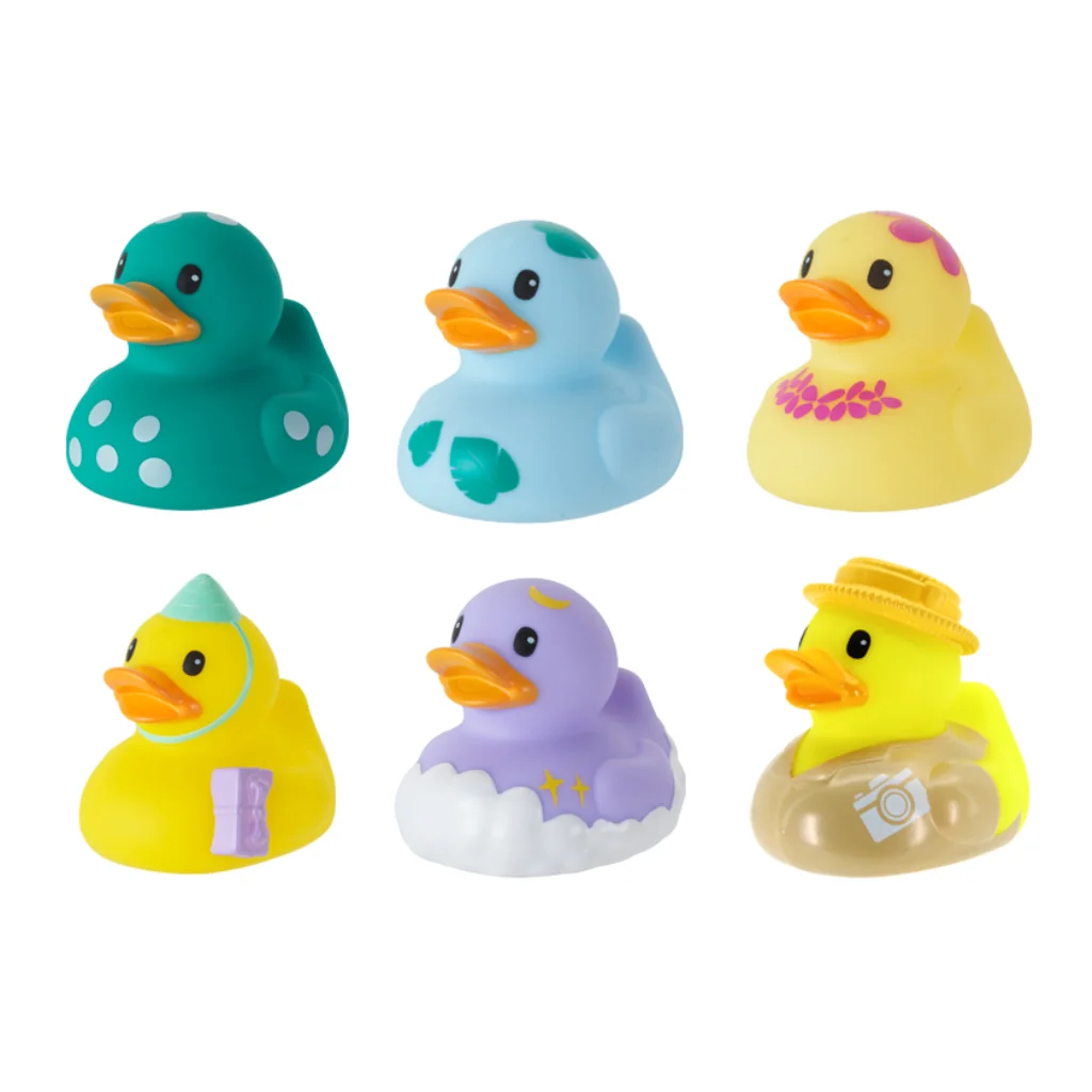 Infantino Cute Festive Fun Time Ducks Multicolor Assorted Age- New born & Above  