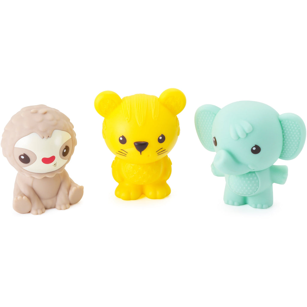 Infantino Easy Clean 3 Bath Squirter Pals Multicolor Age- 4 Months & Above