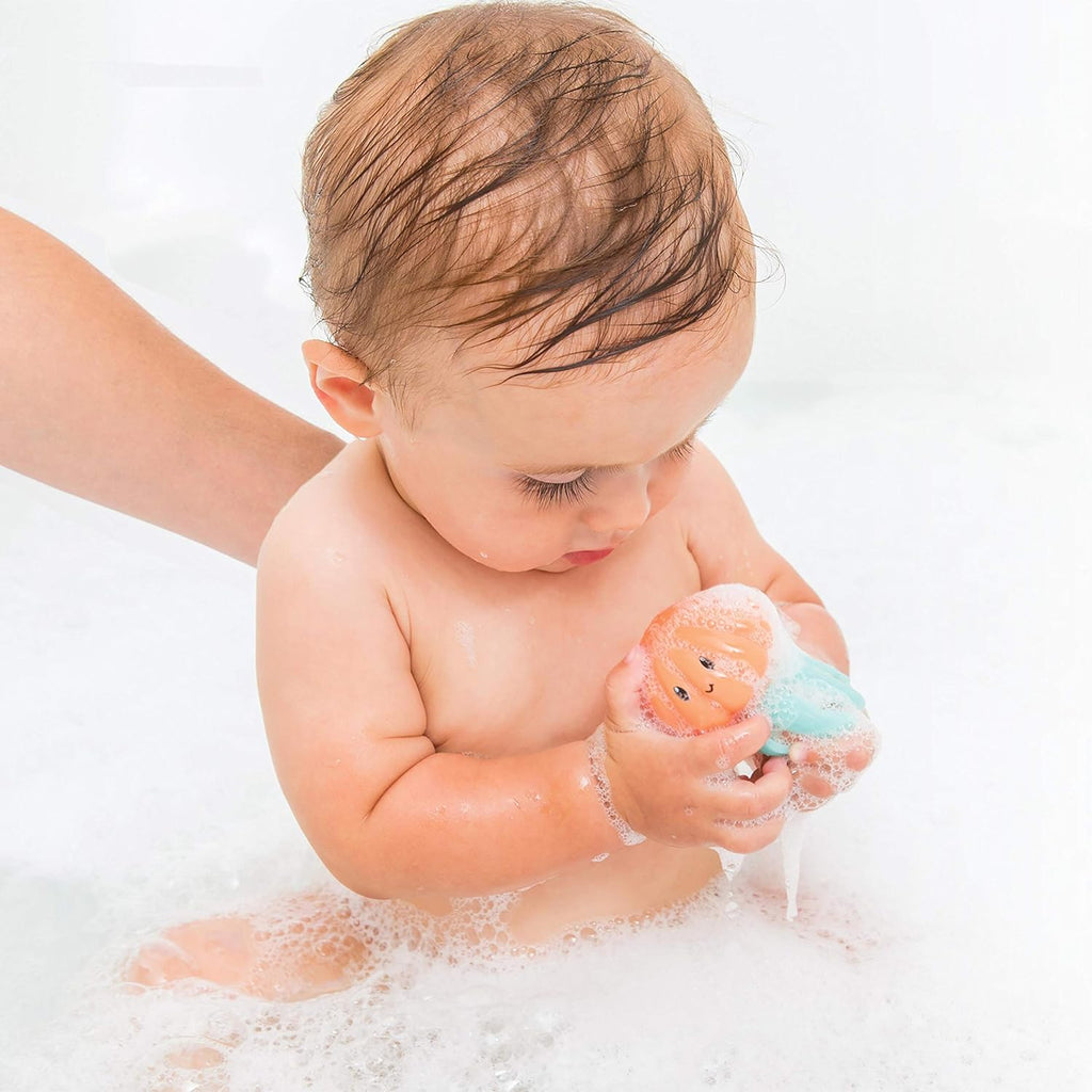 Infantino Glowing Jelly Light Bath Toy (10.8 x 6 x 13.5 Cm) Multicolor Age- 6 Months & Above
