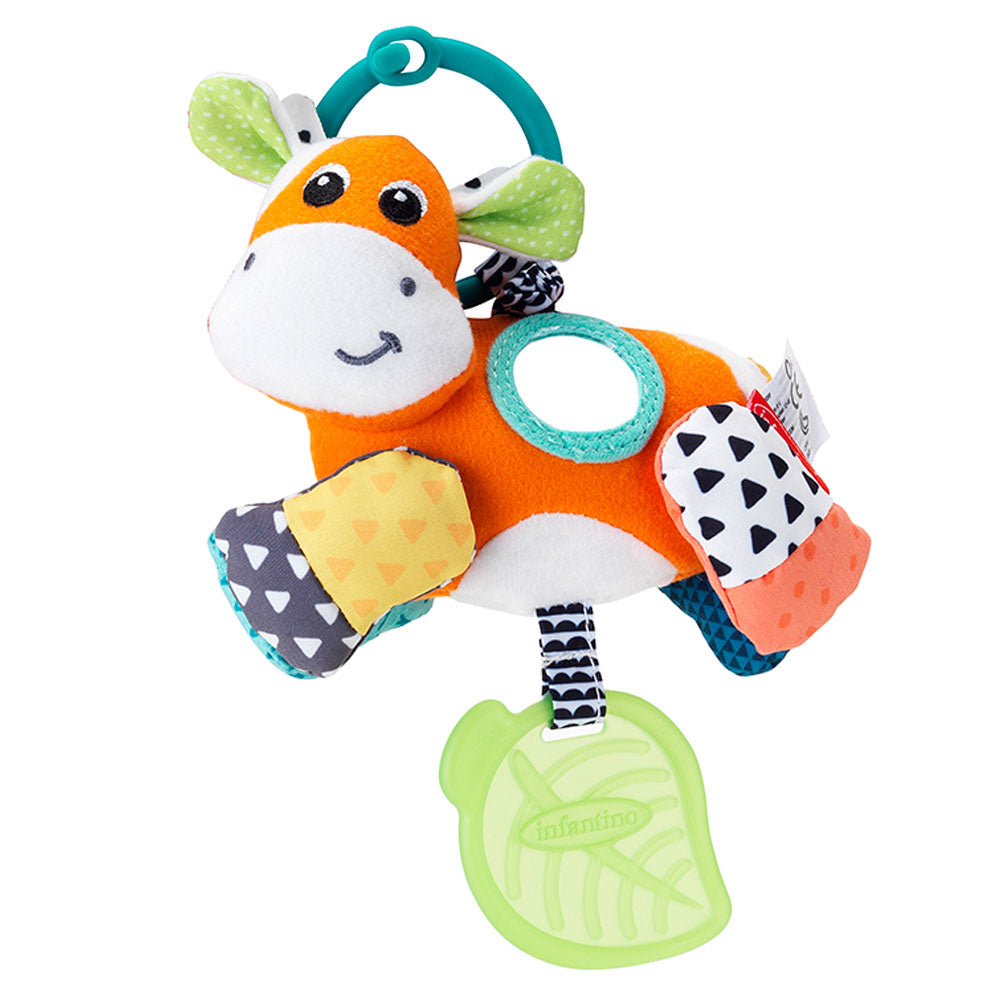 Infantino Jittery Cow- Green 0M+