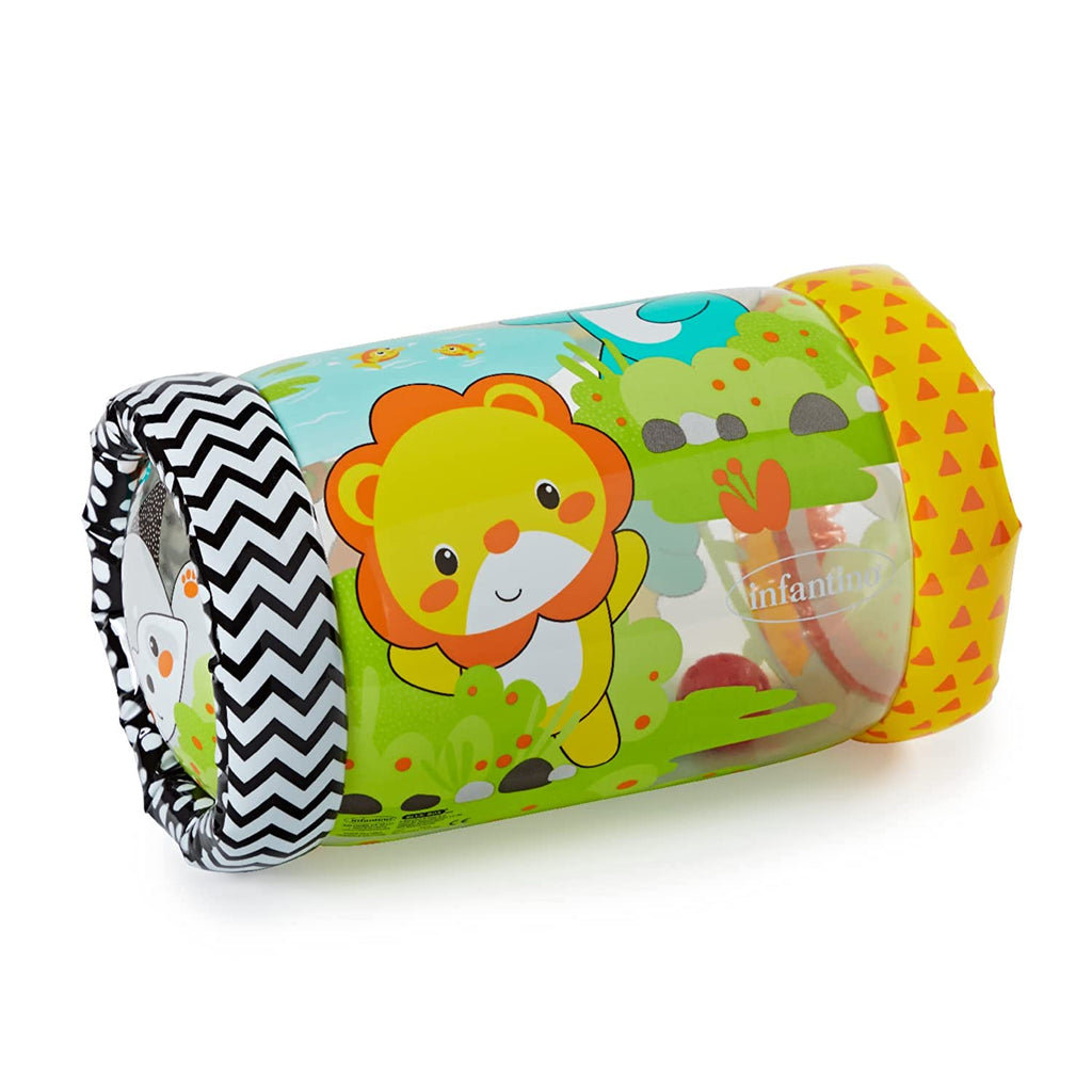 Infantino Jungle Peek & Roll Activity Toy Multicolor Age- 6 Months & Above