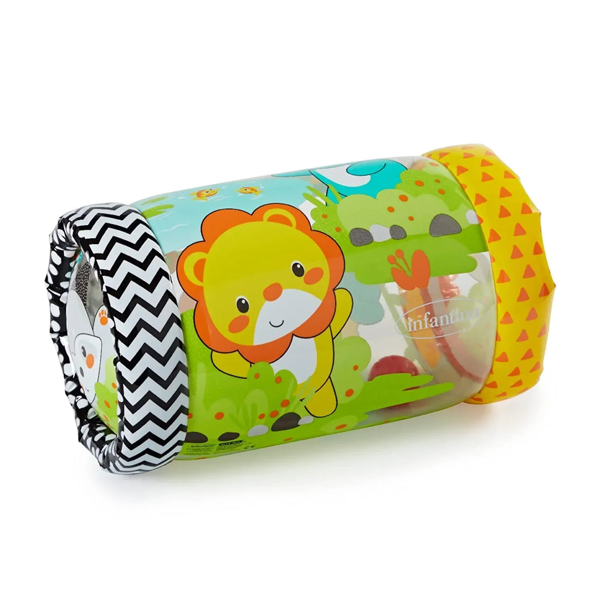 Infantino Jungle Peek & Roll Activity Toy Multicolor Age- 6 Months & A ...