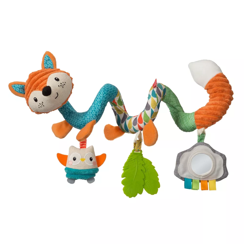 Infantino Spiral Car Seat Activity Toy Multicolor Age- Newborn & Above