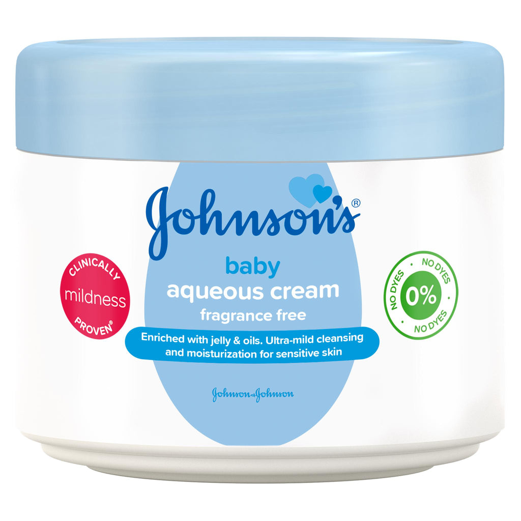 Johnson's Baby Aqueous Cream Fragrance Free 350ml