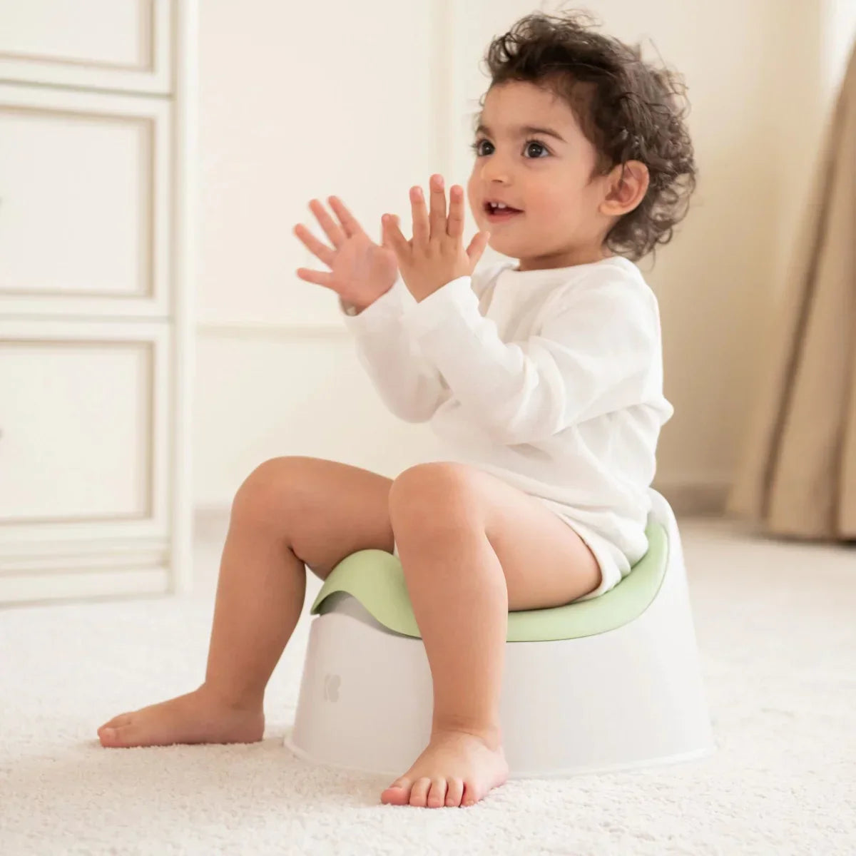Kikkaboo 2-In-1 Nimo Potty Training Seat Blush Age- 12 Months to 36 Months