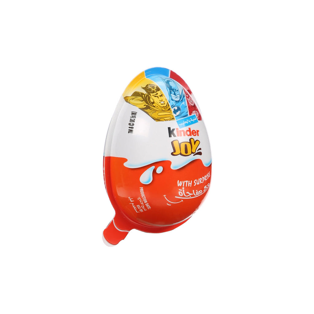Kinder Joy Boy Cocoa & Milk Cream Egg with Surprise Toy Blue 20g Age- 3 Years & Above