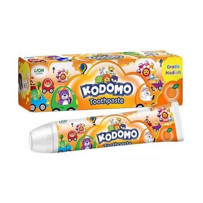 Kodomo Orange Kids Gel Toothpaste 45 Grams Age- 2 Years & Above