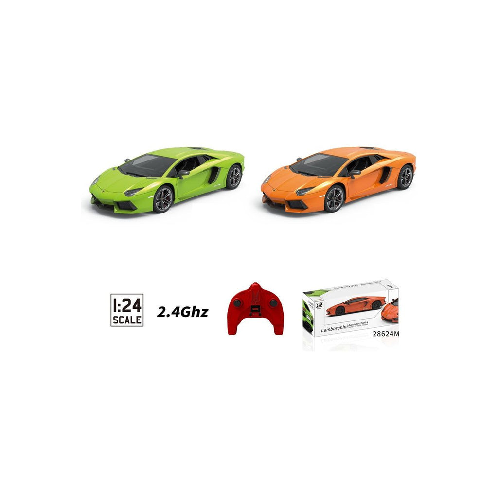 Lamborghini Adventado Car with 1:24 Scale & Remote Control Assorted Age- 4 Years & Above