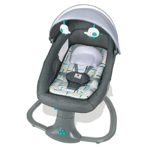 Mastela 3-In-1 Baby Swing + Bassinet + Cardle Dark Grey Age- Newborn to 24 Months(Holds from 3 Kgs upto 18 Kgs)
