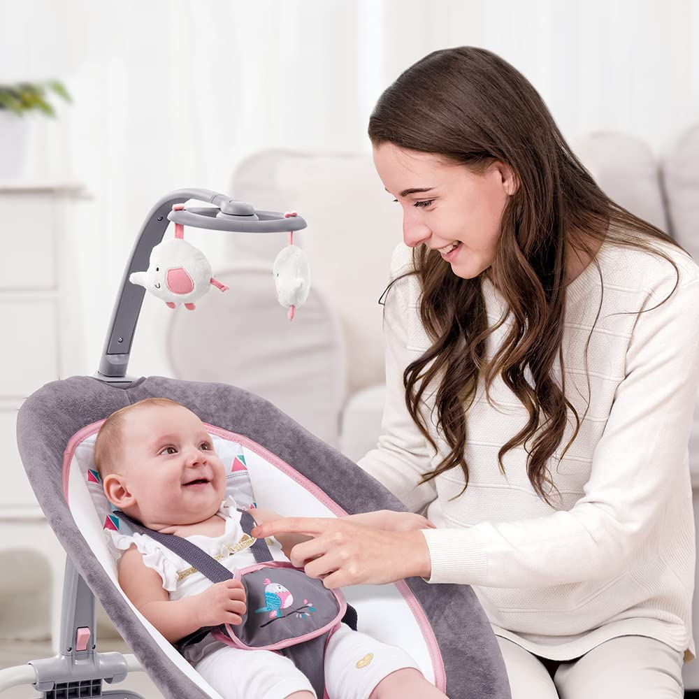 Mastela Fold up Rocker Pink 6917 Age- Newborn & Above