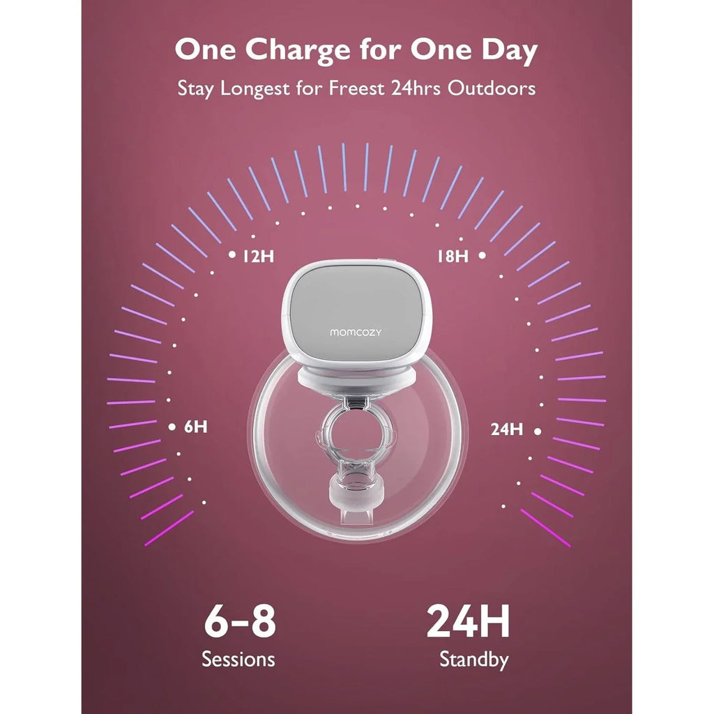 Momcazy Single Wearable S9 Pro Breast Pump for Mumz