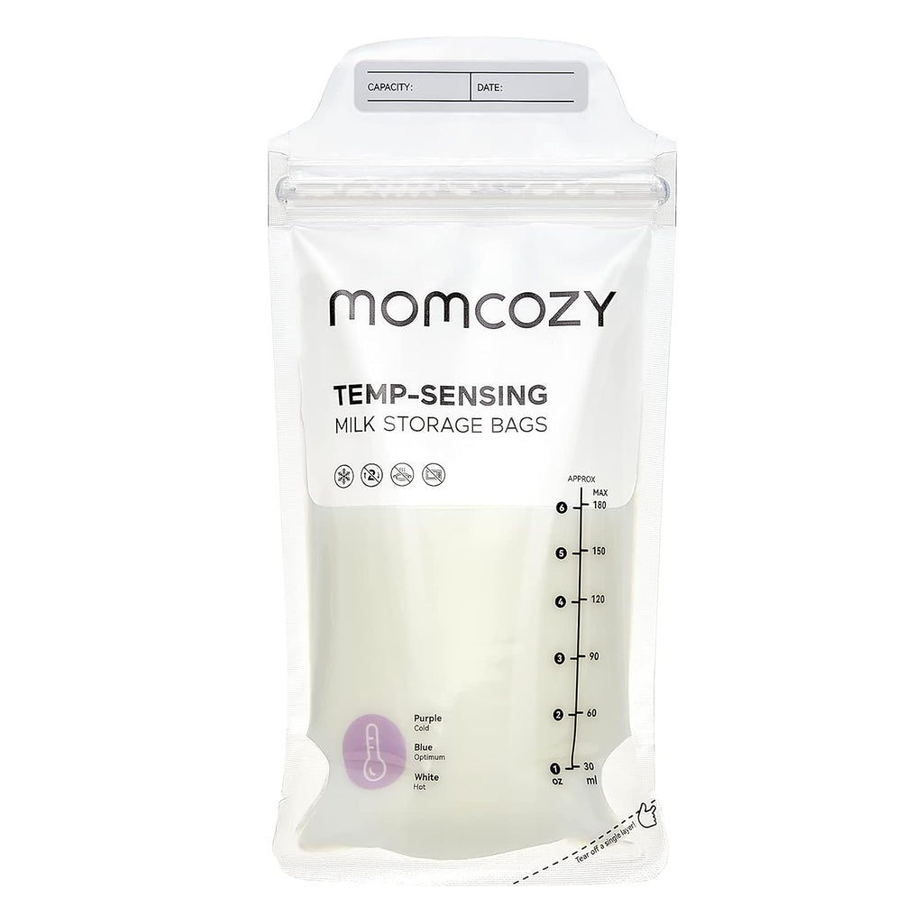 Momcozy Breastmilk Storage Bags with 180 ML Capacity  50 Pcs