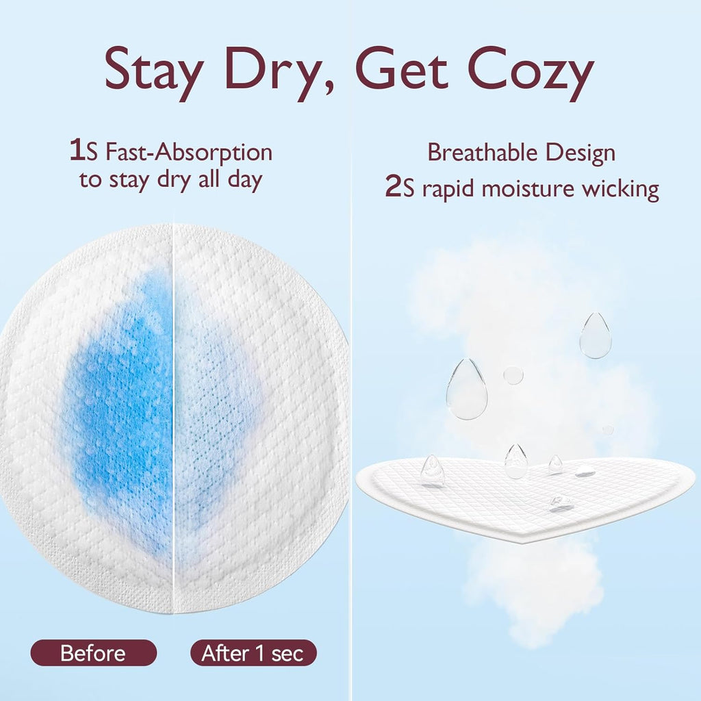 Momcozy Ultra-Thin Disposable Nursing Pads-60PCS