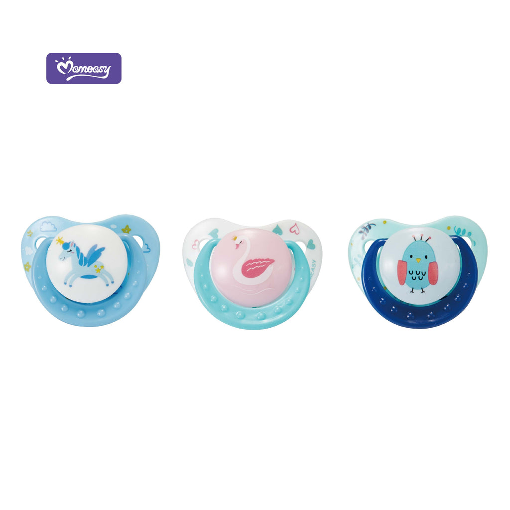 Momeasy Silicone Pacifier (S,M,L) 45538 Age- 3 Months & Above