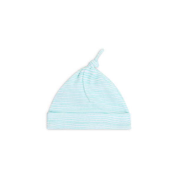 Motherschoice 2 Pack Baby Hats Blue/Grey Age- Newborn to 12 Months IT11052