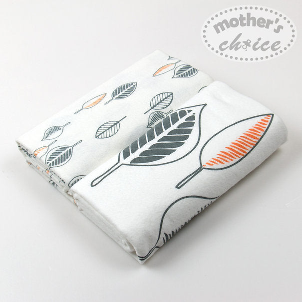 Motherschoice Baby Flannel Wraps/Swaddles 100% Cotton (76 x 100 cm) IT11414 Age- Newborn to 2 Years