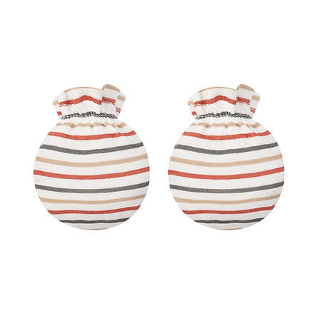 Motherschoice Baby Striped 3 Hats & 3 Mitten Set  IT4987 Age- Newborn & Above