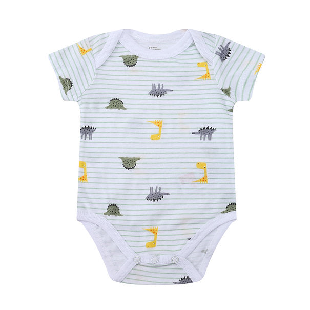 Motherschoice Jungle Themed 3-Piece Baby Boy Set of Bodysuit, T-shirt and Pants IT5150