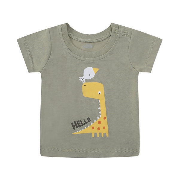 Motherschoice Jungle Themed 3-Piece Baby Boy Set of Bodysuit, T-shirt and Pants IT5151