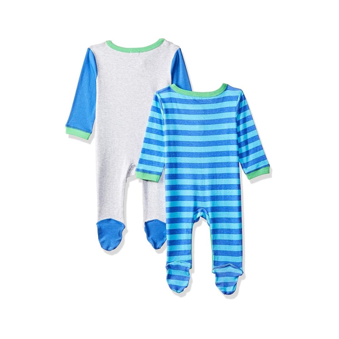 Motherschoice Printed Baby Rompers / Onesie Multicolor Pack of 2 IT9392