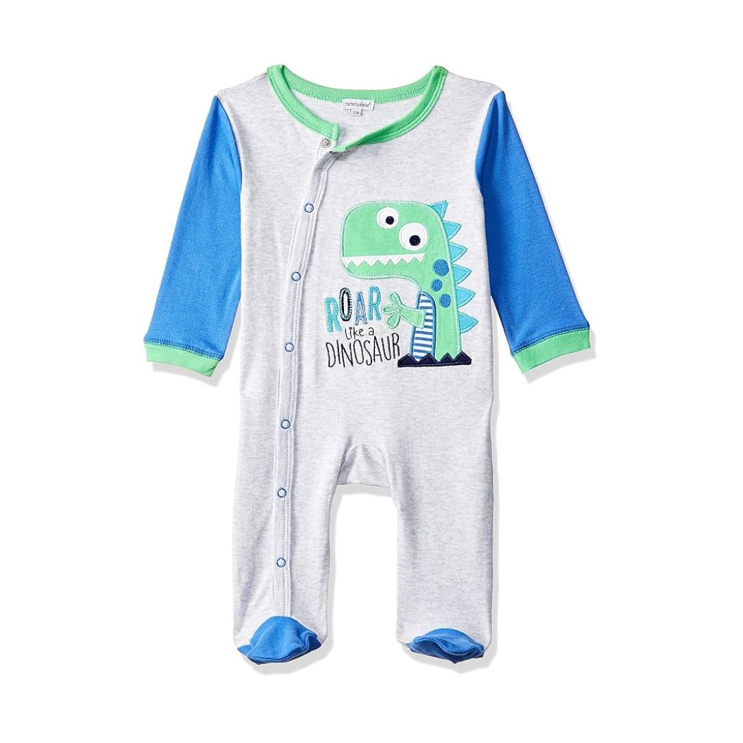 Motherschoice Printed Baby Rompers / Onesie Multicolor Pack of 2 IT9392