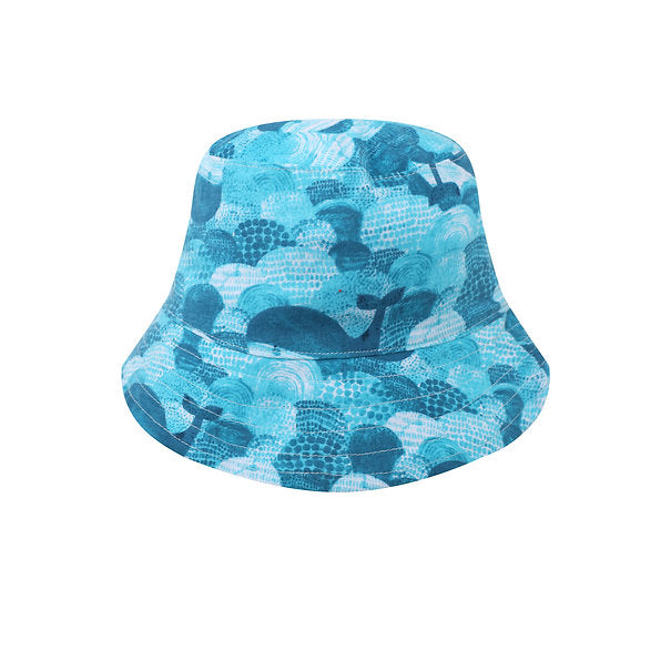 Motherschoice Whale Printed Baby Boys 3-Piece Set of Bodysuit, Pants & Sun Hat Blue IT5155