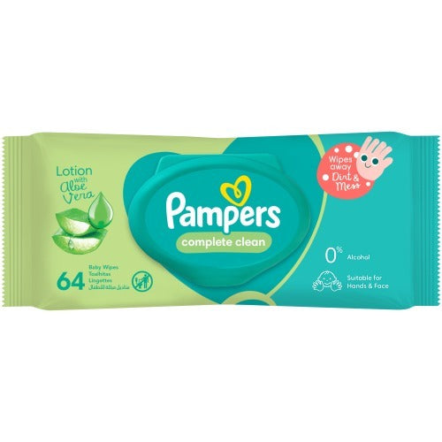 Pampers Baby Wipes Fresh 64 Sheets