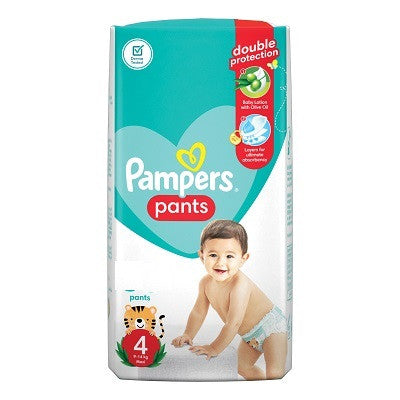 Pampers Pants Jumbo Size 4 Maxi 50 Pack