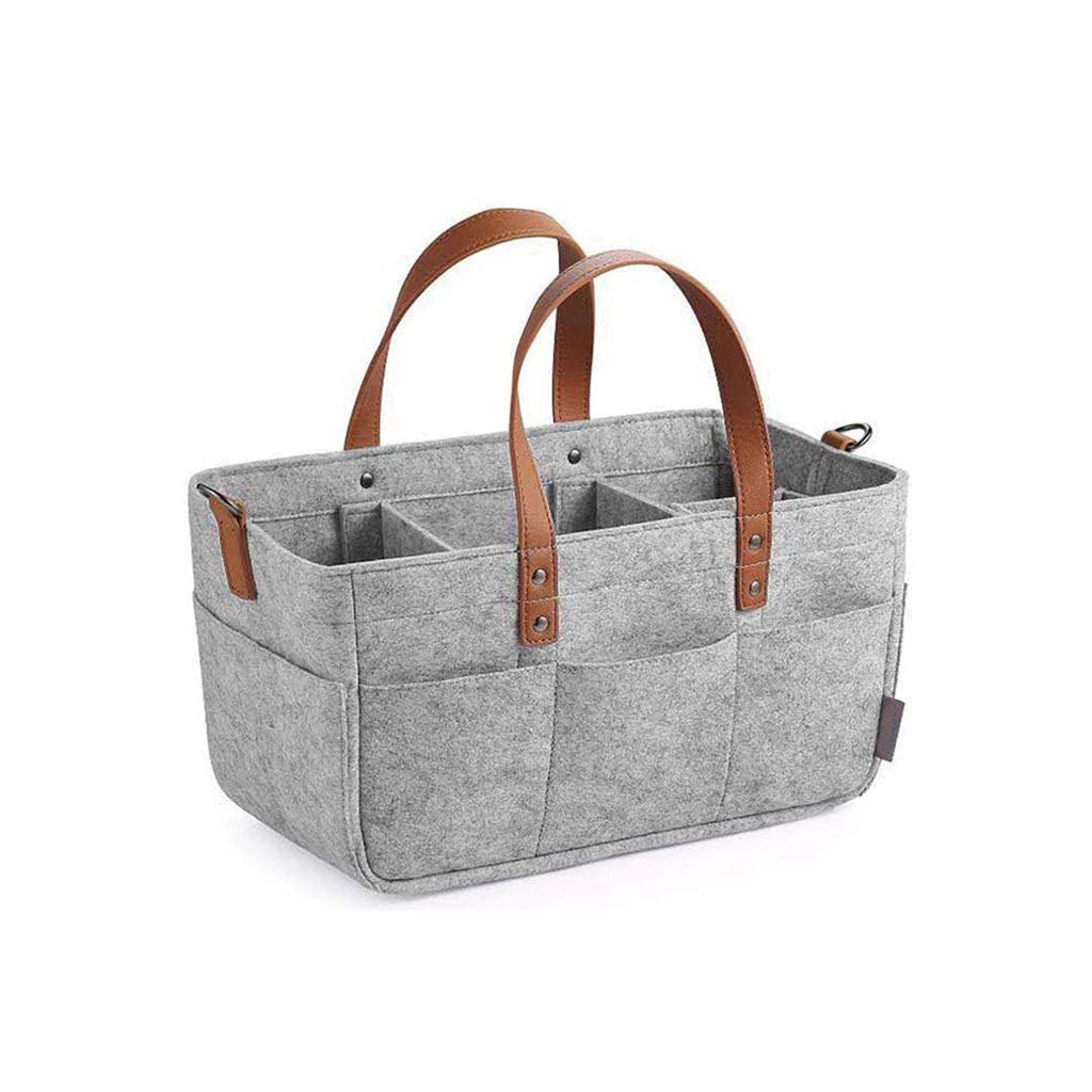 Peekaboo Multiutility Diaper Caddy Organizer Grey