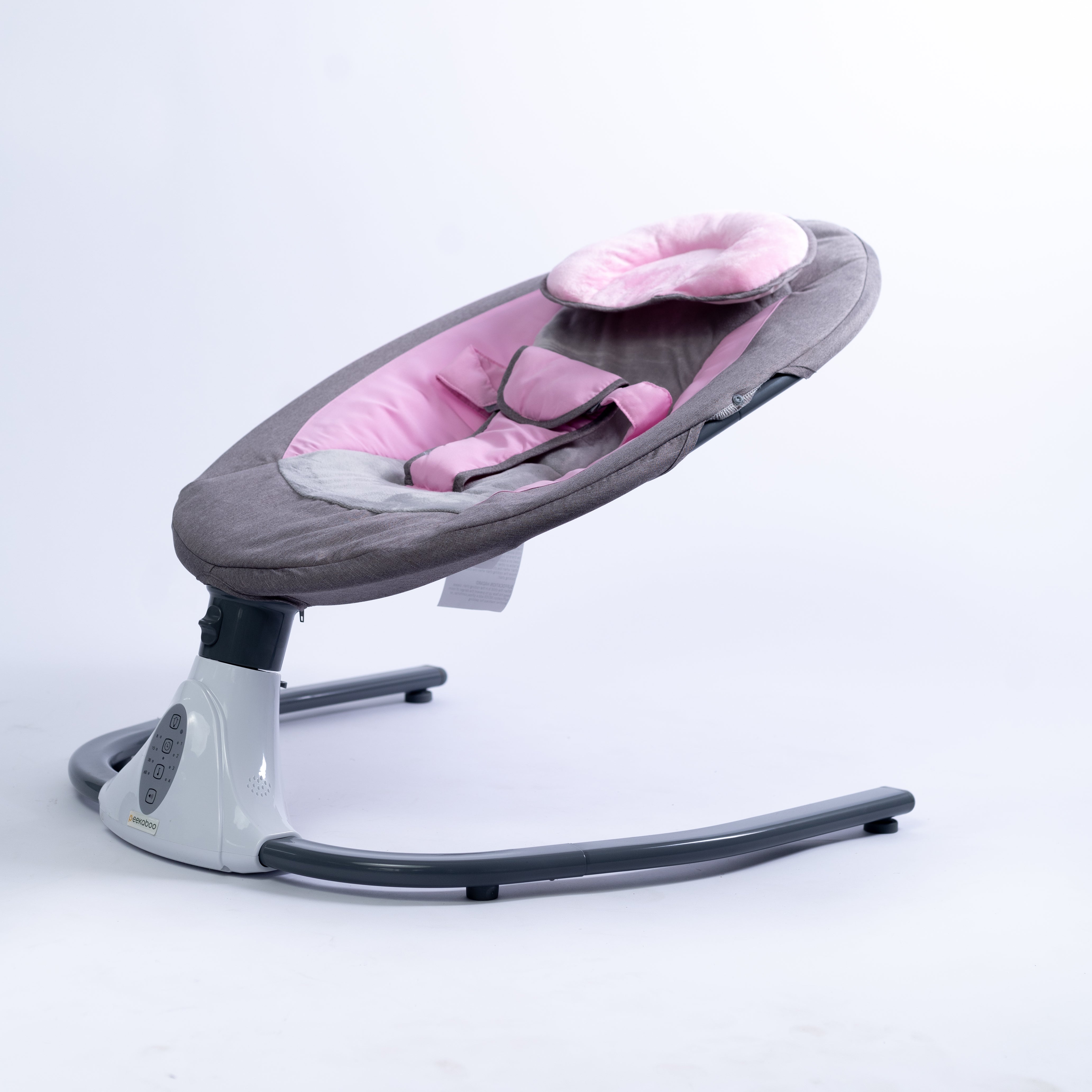 Peekaboo Musical Electric Baby Swing/Rocker with Mosquito Net Pink Age ...