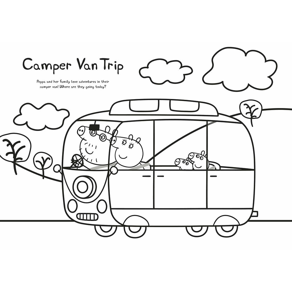 Peppa Pig: Peppa's Bumper Colouring Book