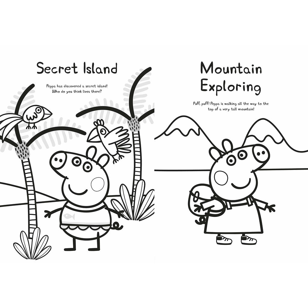 Peppa Pig: Peppa's Bumper Colouring Book
