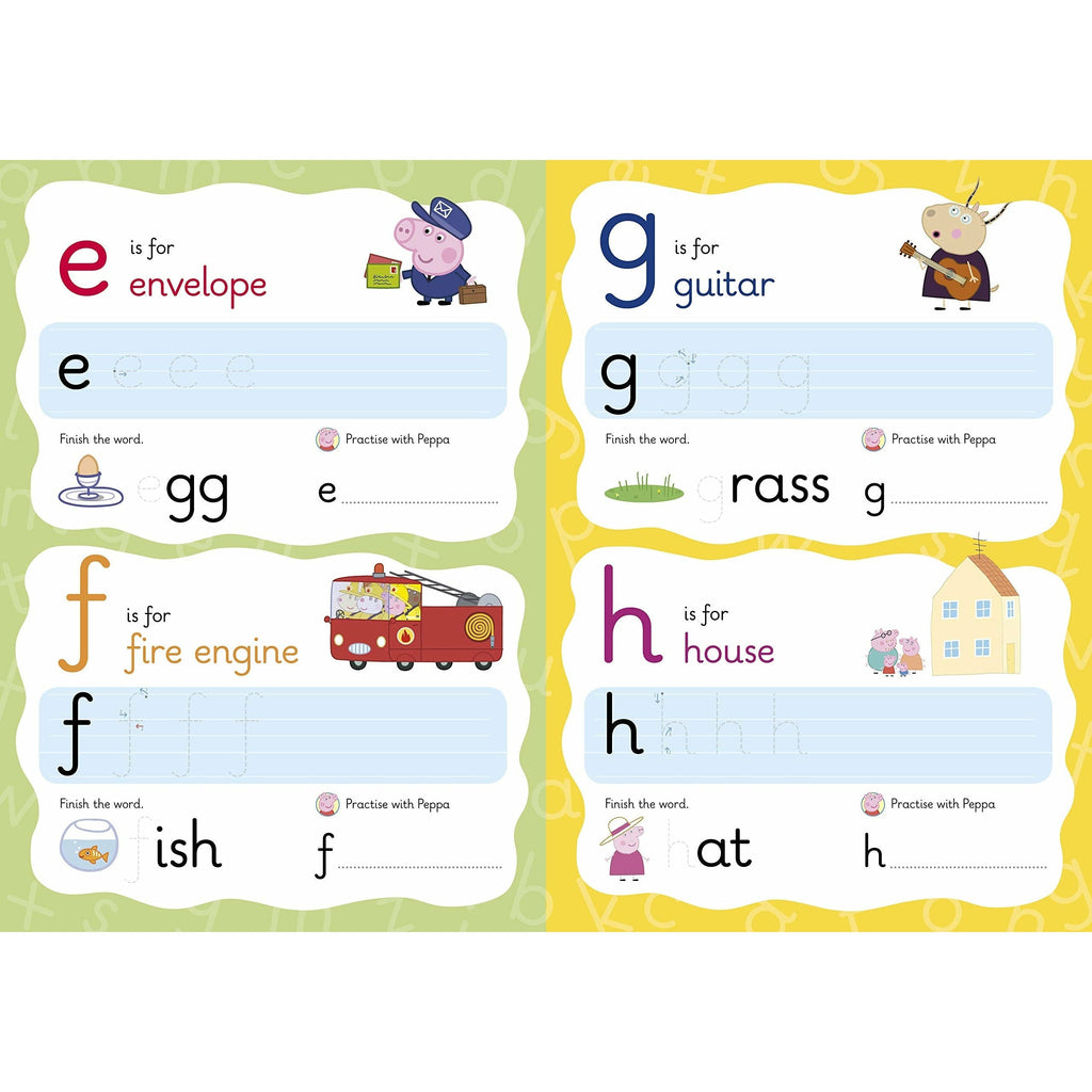 Peppa Pig: Practise with Peppa: Wipe-Clean First Letters
