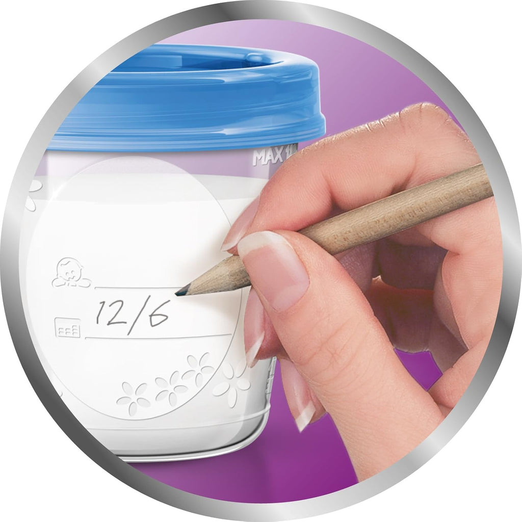 Philips Avent Breast Milk Storage Cups (Pack Of 10)-180ml SCF618/10