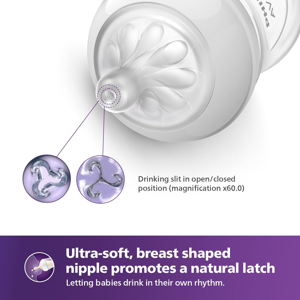 Philips Avent Natural Response Baby Bottle 260ml Scy903/01 Age- 1 Months & Above