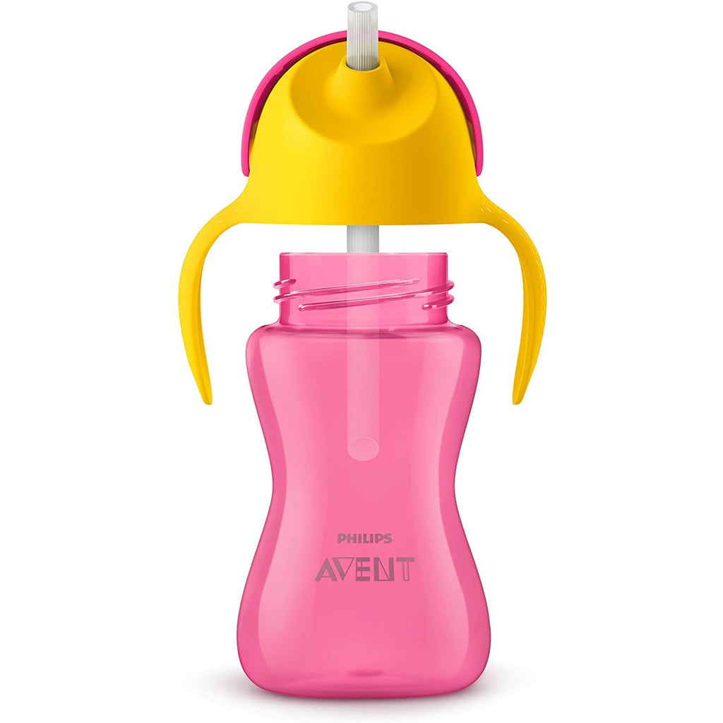 Philips Avent Straw Cup Pink 300ml 12m+