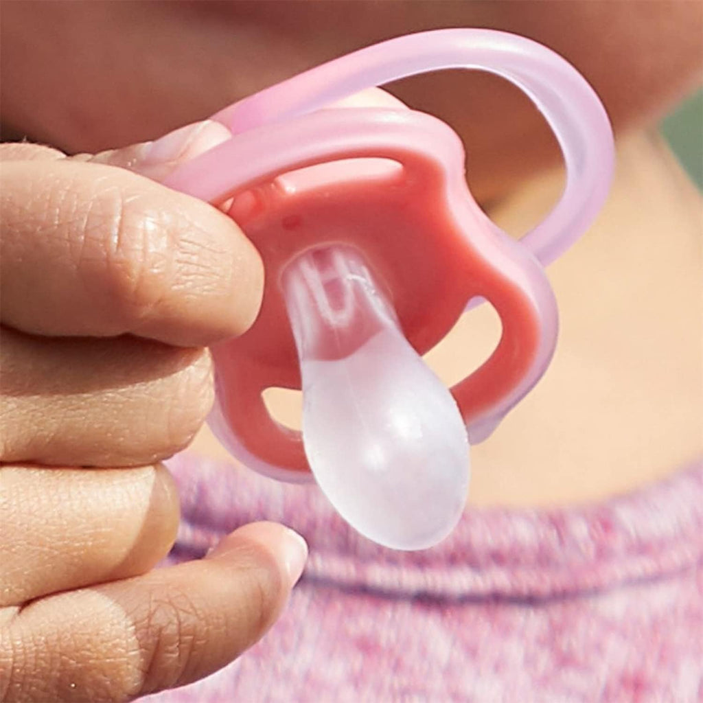 Philips Avent Ultra Air Night Pink Girls Pacifiers Scf376/20 Age- 6 Months to 18 Months